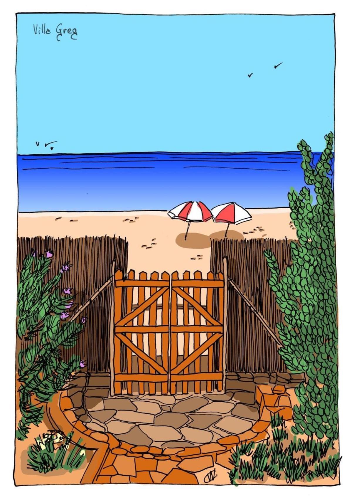 Greg Stupenda Location Sulla Con Accesso Diretto Al Mare *